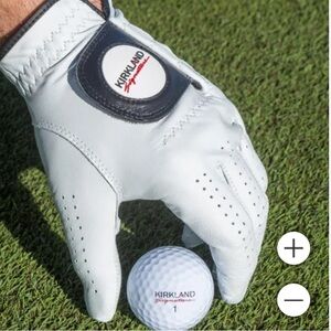 Kirkland Signature Cabretta Leather Golf Glove - VARIOUS SIZING AVAILABLE